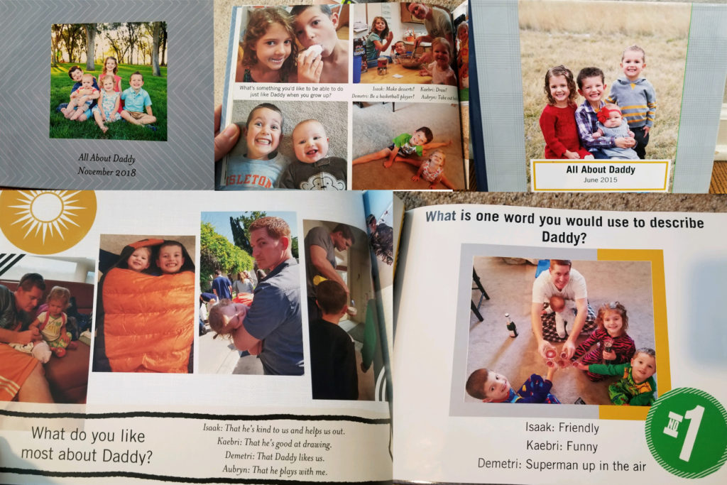 Memory books personalized with darling kid quotes