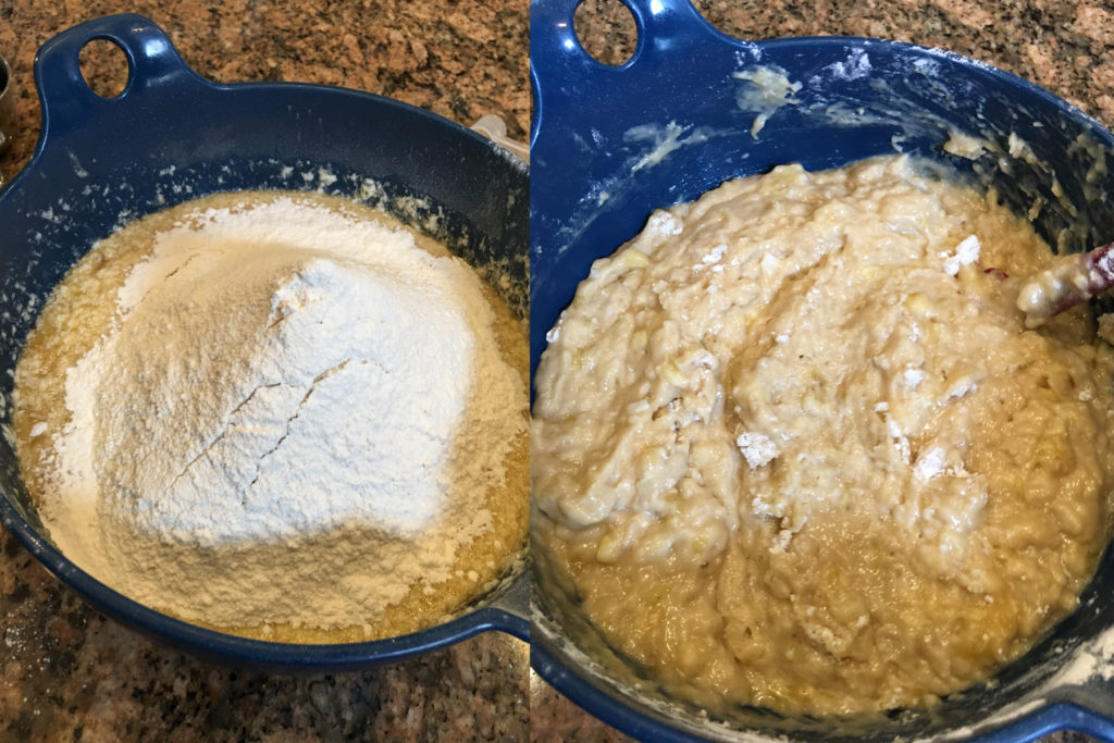 Folding in the Flour